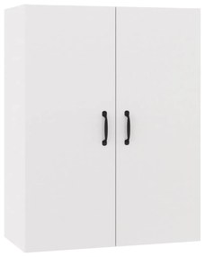 vidaXL Ντουλάπι Κρεμαστό Λευκό 69,5x34x90 εκ. από Επεξεργασμένο Ξύλο