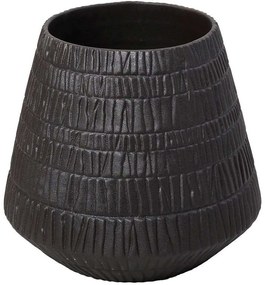 Διακοσμητικό Βάζο Scratched NFU511 28,6x28,6x26cm Dark Brown Espiel Porcelain