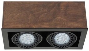 Σποτ Φωτιστικό Οροφής Ξύλο Box Es111 7650 Nowodvorski-7650-Καφέ 7650