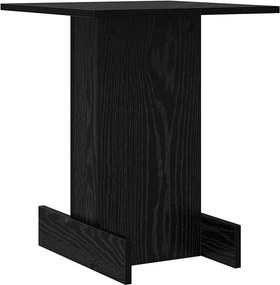 vidaXL End Table Μαύρη Οξυά 44,5 x 45 x 55 εκ Επεξεργασμένο ξύλο