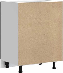 vidaXL ντουλάπι βάσης κουζίνας Kalmar Μαύρο από Επεξεργασμένο Ξύλο