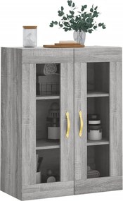 vidaXL Ντουλάπι Τοίχου Γκρι Sonoma 69,5 x 34 x 90 εκ.