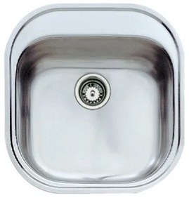 Teka Stylo 1C Ένθετος Νεροχύτης Inox Σαγρέ Μ46.5xΠ48.5cm