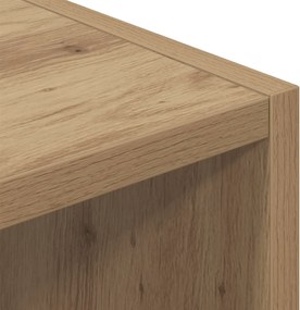 vidaXL Πλαϊνό γραφείο Artisan Oak 90 x 30 x 90 cm