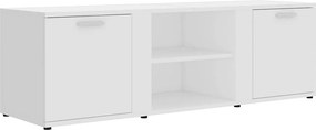 vidaXL Έπιπλο Τηλεόρασης Λευκό 120 x 34 x 37 εκ. από Επεξ. Ξύλο