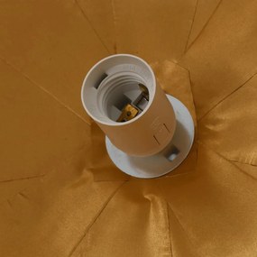 Κρεμαστό Φωτιστικό Λευκό / Χρυσό Ø50 εκ. E27 - Πολύχρωμο