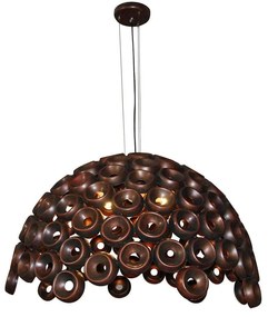 Φωτιστικό Οροφής Darina HL-3590-2XL 77-4113 92x92x120cm 6xE27 60W Copper Homelighting