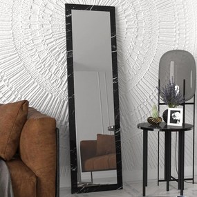 Καθρέπτης Τοίχου ArteLibre BHAVITH Μαύρο Μοριοσανίδα/Γυαλί 160x45cm