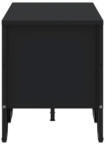 vidaXL Έπιπλο Τηλεόρασης Μαύρο 122 x 34 x 41 εκ. Επεξεργασμένο Ξύλο