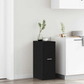 vidaXL Φαρμακοποιϊκή Ντουλάπα Μαύρη δρυς 30 x 41 x 77.5 εκ
