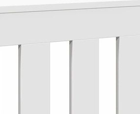 vidaXL Καπάκι Καλοριφέρ Λευκό 175 x 20 x 82 cm Επεξεργασμένο Ξύλο