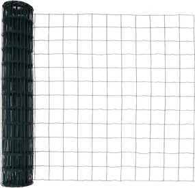 vidaXL Ευρωπαϊκή Στήριξη Φράχτη 10 x 1,4 μ PVC-Επικαλυμμένο Ατσάλι
