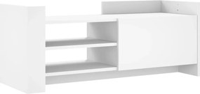 vidaXL Έπιπλο Τηλεόρασης Λευκό 100 x 35 x 40 εκ. Επεξ. Ξύλο