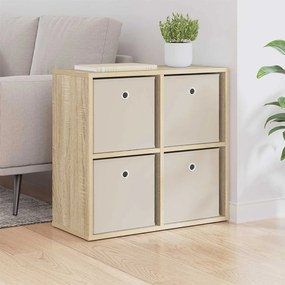 vidaXL Πλαϊνό γραφείο Δρύς Sonoma 59,5 x 27 x 57 εκ