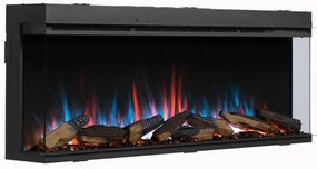 Έξυπνο Ηλεκτρικό Τζάκι Ένθετο 1500W Μαύρο Richen 3D Insert 113 R-EF 408A Sieline-R-EF 408A-Μαύρο R-EF 408A
