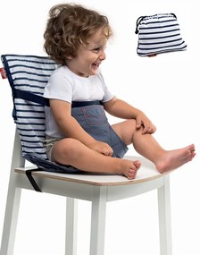 Φορητό Κάθισμα Φαγητού-Βόλτας Pocket Chair Μπλε Ριγέ Baby To Love BTL301293