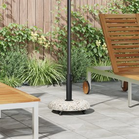 vidaXL Βάση Ομπρέλας με Ρόδες για Στυλους 37/42/52/58mm Πολύχρωμο Σκυρόδεμα