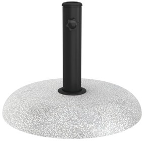 vidaXL Βάση Παράσολου για Στήλους 37/42/52/58mm Ανοιχτό Γκρι Σκυρόδεμα 20 kg