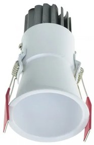 Downlight Οροφής Χωνευτό 5,5cm LED 6W IP20 3000K Zambelis-S073-Λευκό S073