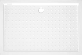vidaXL Λεκάνες ντους 80 x 120 x 4 cm ABS