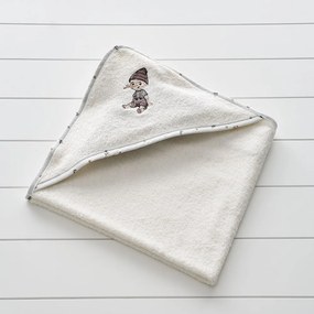 Κάπα Βρεφική Pinocchio White-Beige Vesta Home