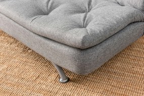 3-Seat Sofa-Bed Rivo - Light Grey Light Grey