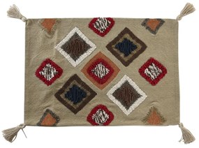 Κάλυψη μαξιλαριού DKD Home Decor 60 x 1 x 40 cm Πολύχρωμο Κρόσσια