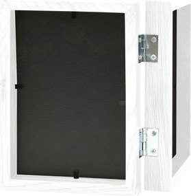 vidaXL Διπλή Κορνίζα Κολάζ Λευκή 2 x (13 x 18 εκ.)