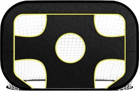 vidaXL Δίχτυ Ποδοσφαίρου με Στόχο 120 x 80 x 80 εκ. από Πολυεστέρα
