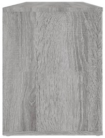 vidaXL Παπουτσοθήκη Γκρι Sonoma 100x35x45 εκ. από Επεξεργασμένο Ξύλο