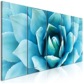 Πίνακας - Agave (5 Parts) Narrow Blue - 225x90