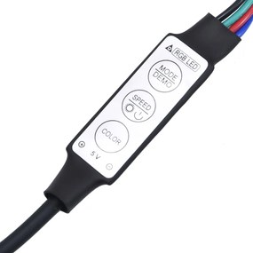 Ντουλάπι Μπάνιου με Καθρέφτη/LED Καφέ Δρυς 100x12x45 εκ. - Καφέ