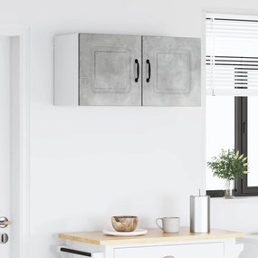 vidaXL Πάνελ πλυντηρίου πιάτων Kalmar 2 pcs Σκυρόδεμα Γκρι