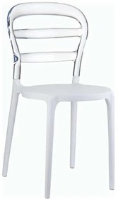 BIBI WHITE/CLEAR TRANSP.ΚΑΡΕΚΛΑ