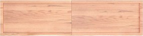 vidaXL Πάγκος Μπάνιου Αν. Καφέ 200x50x(2-4) εκ. Επεξεργ. Μασίφ Ξύλο