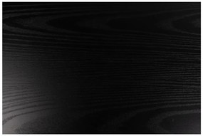 Βιτρίνα Oakland H160, Γκρι δρυς, Μαύρο, Με πόρτες, Ο αριθμός των θυρών: 2, 86x77x35cm, 25 kg | Epipla1.gr