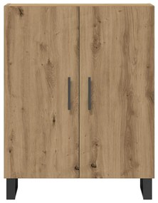 vidaXL Ντουλάπι τεχνίτης Δρυς 69,5 x 34 x 90 εκ. Επεξεργασμένο Ξύλο