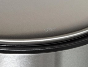 Κάδος Delta 5five - Φίλτρο άνθρακα - 30L - Ασημί