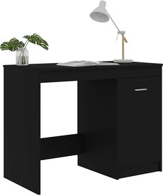 vidaXL Γραφείο Μαύρο 100 x 50 x 76 εκ. από Επεξ. Ξύλο