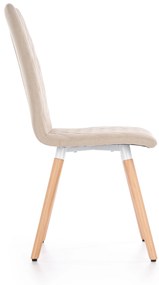 K282 chair, color: beige DIOMMI V-CH-K/282-KR-BEŻOWY