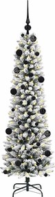 vidaXL Τεχνητό Χριστουγεννιάτικο Δέντρο με 150 LED Λευκό 150 cm