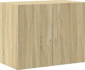 vidaXL Ντουλάπι Sonoma Δρυς 80x42,5x249 εκ. από Επεξεργασμένο Ξύλο