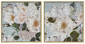 Καμβάς DKD Home Decor πολυστερίνη Καμβάς 80 x 4 x 80 cm