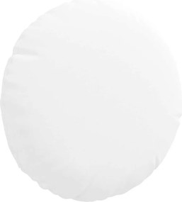 vidaXL Μαξιλάρια καθισμάτων 2 pcs ύφασμα Λευκό Ø30 x 13 εκ