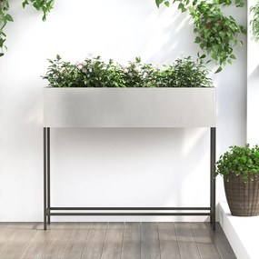 Υψωμένος Κήπος 100x26x82 εκ Μη Σιδερένιο Ατσάλι