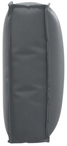vidaXL Μαξιλάρι Παλέτας για Πλάτη Ανθρακί 50x40x12 εκ. Ύφασμα Oxford