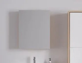 Καθρέπτης μπάνιου VERA 60 Λευκό - Sonoma 53x67 εκ. 53x8x67 εκ.