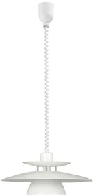 Eglo Brenda Μοντέρνο Κρεμαστό Φωτιστικό Μονόφωτο με Ντουί E27 σε Λευκό Χρώμα 87055