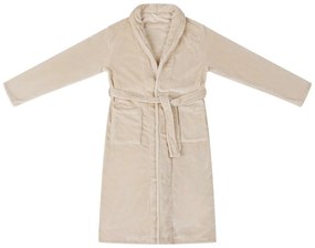 vidaXL Ρόμπα χωρίς Κουκούλα Μπεζ l Φανέλα