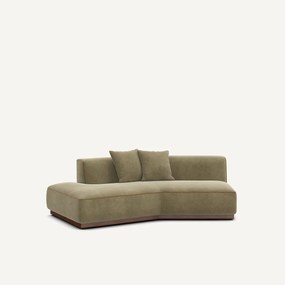 Γωνία καναπέ αριστερή από λινό βελούδο, JACOPO